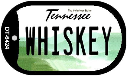 Whiskey Tennessee Novelty Metal Dog Tag Necklace DT-6424