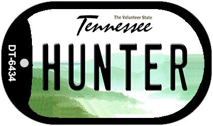 Hunter Tennessee Novelty Metal Dog Tag Necklace DT-6434