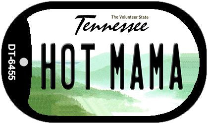 Hot Mama Tennessee Novelty Metal Dog Tag Necklace DT-6455
