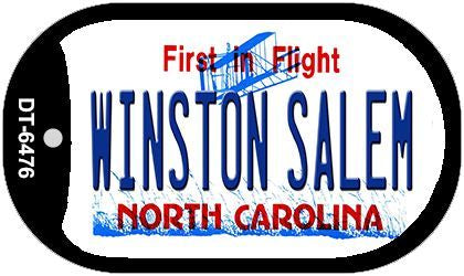 Winston Salem North Carolina Novelty Metal Dog Tag Necklace DT-6476