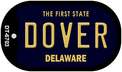 Dover Delaware Novelty Metal Dog Tag Necklace DT-6703
