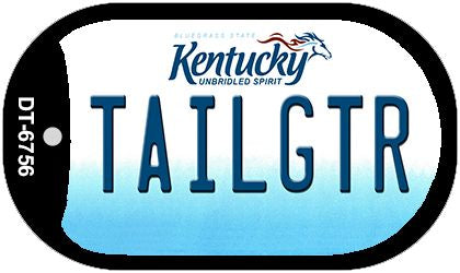 Kentucky Tailgtr Novelty Metal Dog Tag Necklace DT-6756