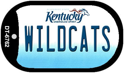 Kentucky Wildcats Novelty Metal Dog Tag Necklace DT-6762