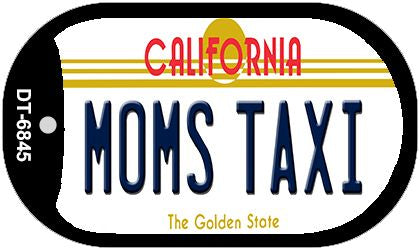 Moms Taxi California Novelty Metal Dog Tag Necklace DT-6845