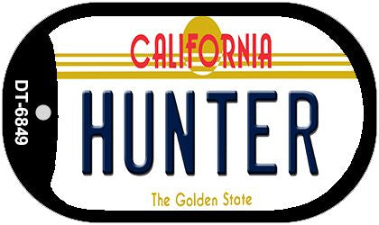 Hunter California Novelty Metal Dog Tag Necklace DT-6849