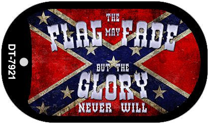 Flag May Fade Dog Tag Kit Novelty Necklace DT-7921