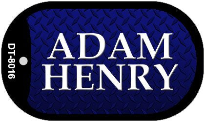 Adam Henry Novelty Dog Tag Necklace DT-8016