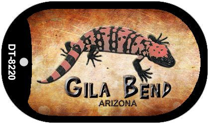 Gila Bend Arizona Novelty Metal Dog Tag Necklace DT-8220