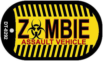 Zombie Assault Vehicle Novelty Metal Dog Tag Necklace DT-8292