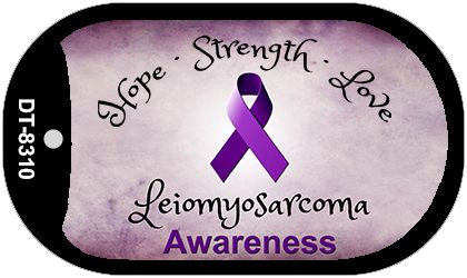 Leiomyosarcoma Cancer Novelty Metal Dog Tag Necklace DT-8310