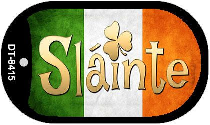 Slainte Novelty Metal Dog Tag Necklace DT-8415