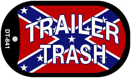 Trailer Trash Dog Tag Kit Novelty Necklace DT-841