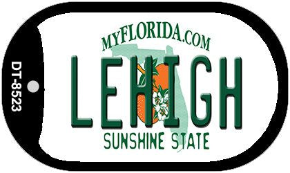 Lehigh Florida Novelty Metal Dog Tag Necklace DT-8523