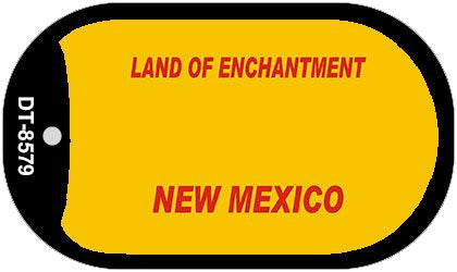 New Mexico State Blank Novelty Metal Dog Tag Necklace DT-8579