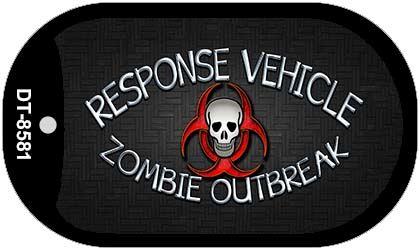 Response Vehicle Novelty Metal Dog Tag Necklace DT-8581