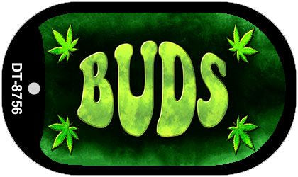 Buds Novelty Metal Dog Tag Necklace DT-8756