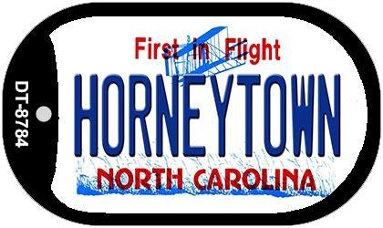 Horneytown North Carolina Novelty Metal Dog Tag Necklace DT-8784