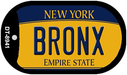 Bronx New York Novelty Metal Dog Tag Necklace DT-8941