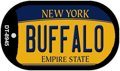 Buffalo New York Novelty Metal Dog Tag Necklace DT-8945