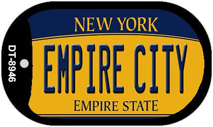 Empire City New York Novelty Metal Dog Tag Necklace DT-8946