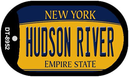 Hudson River New York Novelty Metal Dog Tag Necklace DT-8952