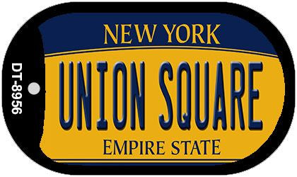 Union Square New York Novelty Metal Dog Tag Necklace DT-8956