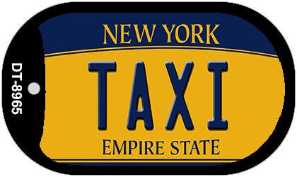 Taxi New York Novelty Metal Dog Tag Necklace DT-8965