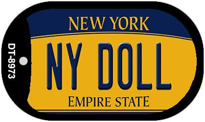 NY Doll New York Novelty Metal Dog Tag Necklace DT-8973