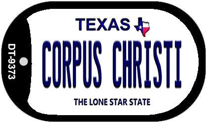 Corpus Christi Texas Novelty Metal Dog Tag Necklace DT-9373