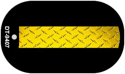 Dispatcher Diamond Novelty Dog Tag Necklace DT-9407