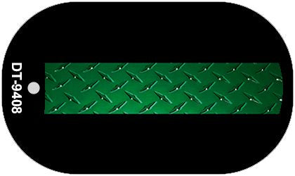 Fed Agents Diamond Novelty Dog Tag Necklace DT-9408