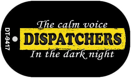 Calm Voices Novelty Dog Tag Necklace DT-9417