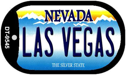 Las Vegas Nevada Novelty Metal Dog Tag Necklace DT-9545