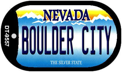 Boulder City Nevada Novelty Metal Dog Tag Necklace DT-9557
