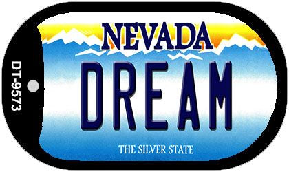 Dream Nevada Novelty Metal Dog Tag Necklace DT-9573