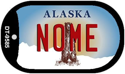Nome Alaska Novelty Metal Dog Tag Necklace DT-9585