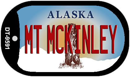 Mt McKinley Alaska Novelty Metal Dog Tag Necklace DT-9591
