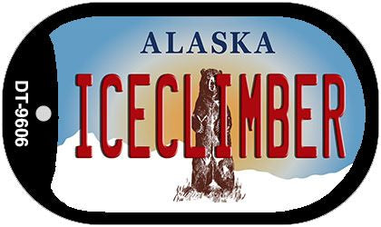 Iceclimber Alaska Novelty Metal Dog Tag Necklace DT-9606