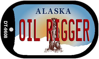 Oil Rigger Alaska Novelty Metal Dog Tag Necklace DT-9608