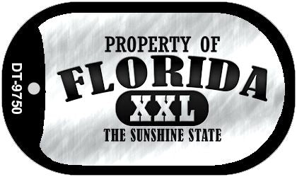 Property Of Florida Novelty Metal Dog Tag Necklace DT-9750