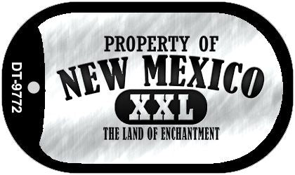 Property Of New Mexico Novelty Metal Dog Tag Necklace DT-9772