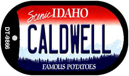Caldwell Idaho Novelty Metal Dog Tag Necklace DT-9866