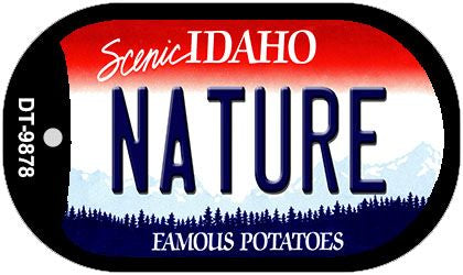 Nature Idaho Novelty Metal Dog Tag Necklace DT-9878
