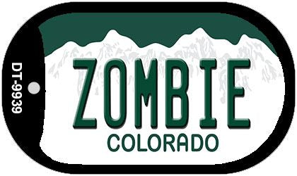 Zombie Colorado Novelty Metal Dog Tag Necklace DT-9939