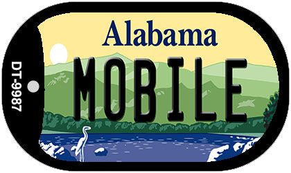 Mobile Alabama Novelty Metal Dog Tag Necklace DT-9987