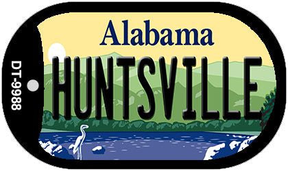 Huntsville Alabama Novelty Metal Dog Tag Necklace DT-9988