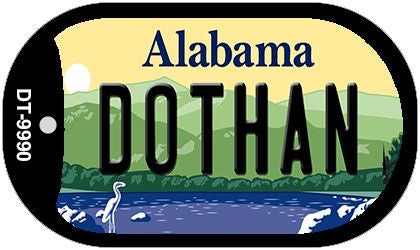 Dothan Alabama Novelty Metal Dog Tag Necklace DT-9990