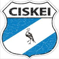 Ciskei Flag Highway Shield Novelty Metal Magnet HSM-216