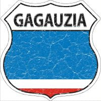 Gagauzia Highway Shield Novelty Metal Magnet HSM-255
