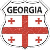 Georgia Highway Shield Novelty Metal Magnet HSM-258